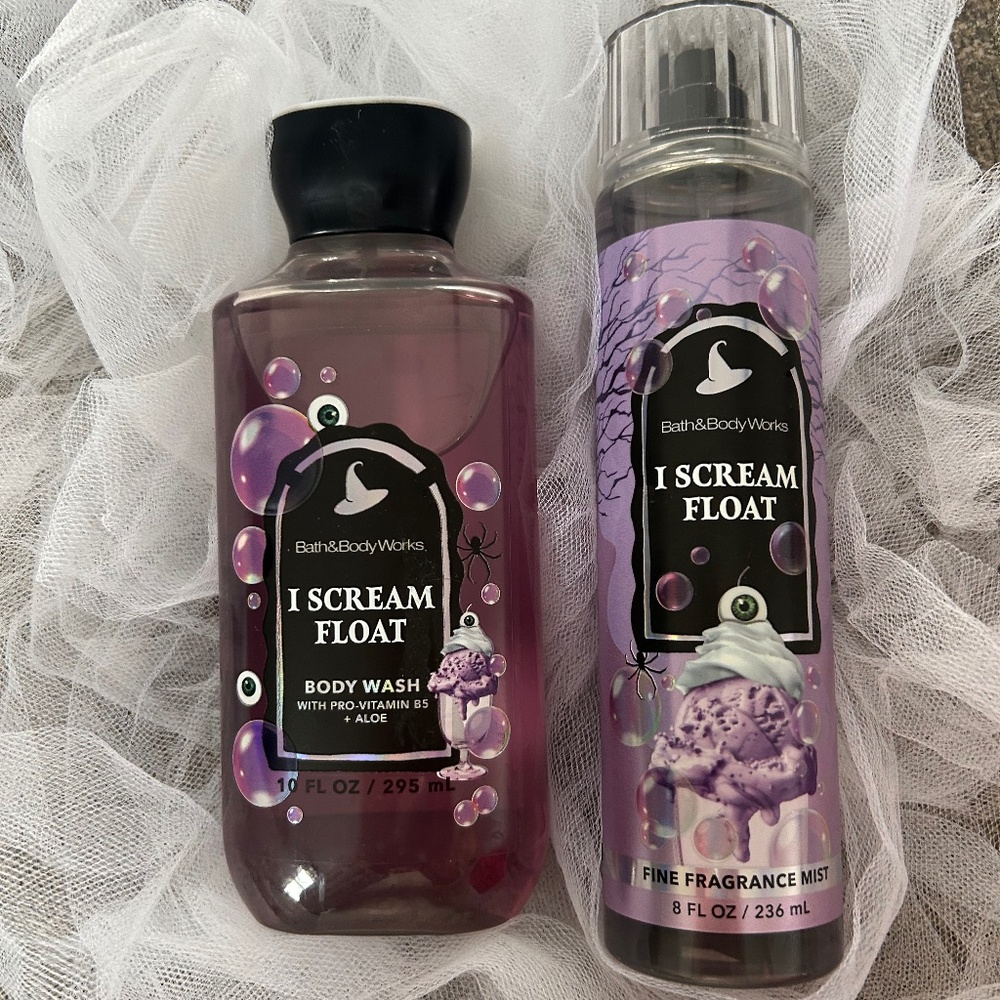🦋NWT Set of 2 I Scream Float B&BW